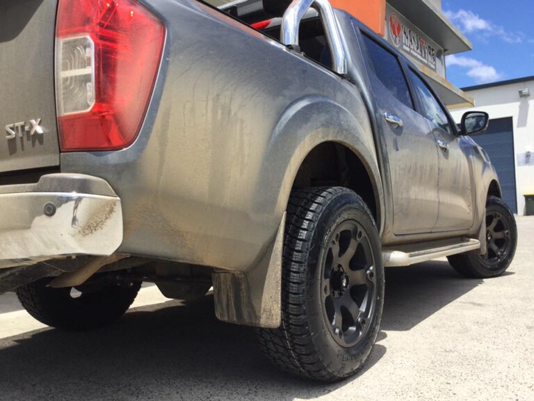 Nissan NP300 with 18-inch Fuel Assault wheels and Nitto Terra Grappler tyres