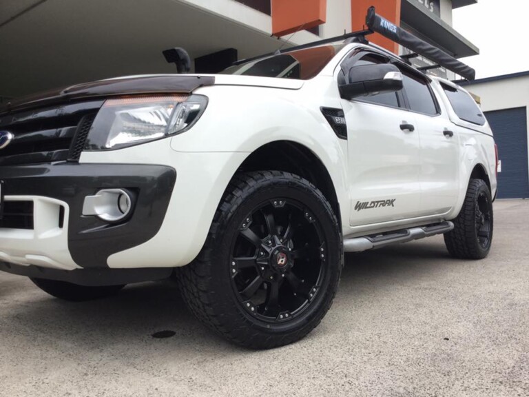 Ranger Wildtrak with 20-inch Ballistic Morax wheels and Nitto Terra Grappler tyres