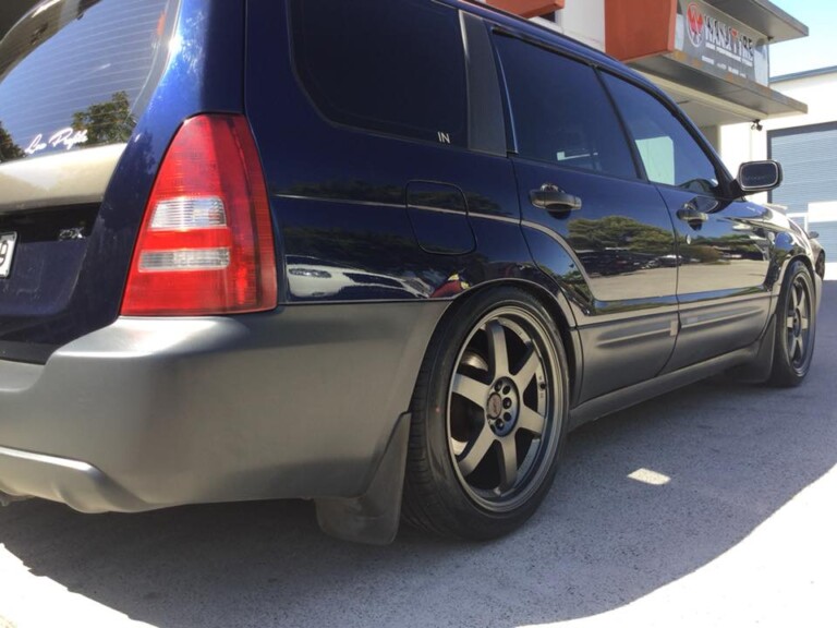 Subaru Forester with 18-inch SSW Drifter wheels and Pace Alventi tyres