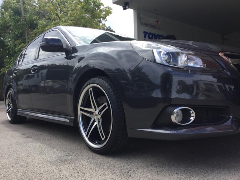 Subaru Liberty with 19-inch SSW Panorama wheels and Pace Alventi tyres