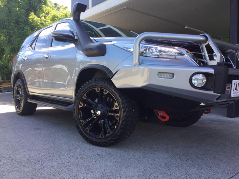 Toyota Fortuner with 20-inch Diesel Brooklyn wheels and AMP Terrain Gripper tyres