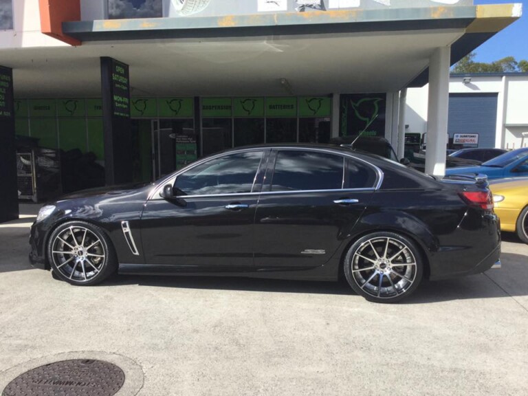 VF Commodore with staggered Versus Intake wheels