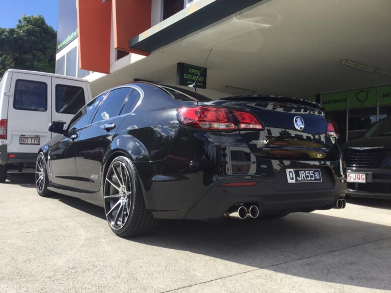 VF Commodore with staggered Versus Intake wheels