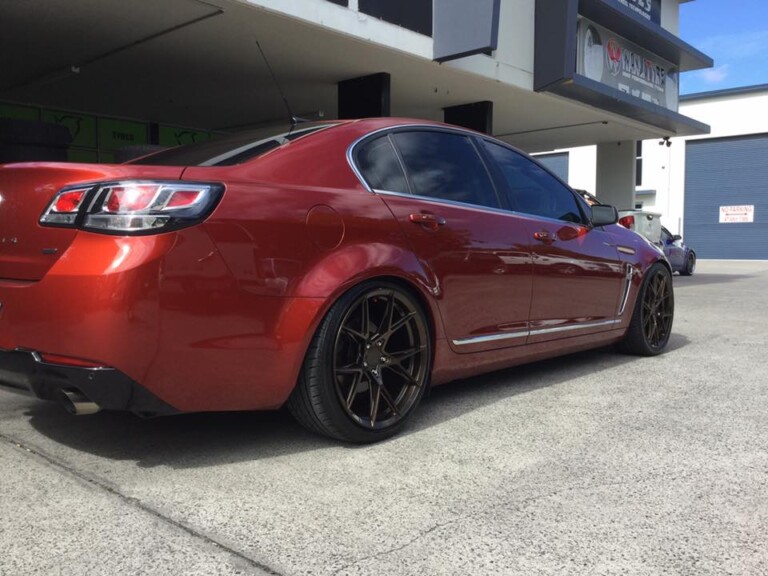 VF Commodore with XYZ coilovers