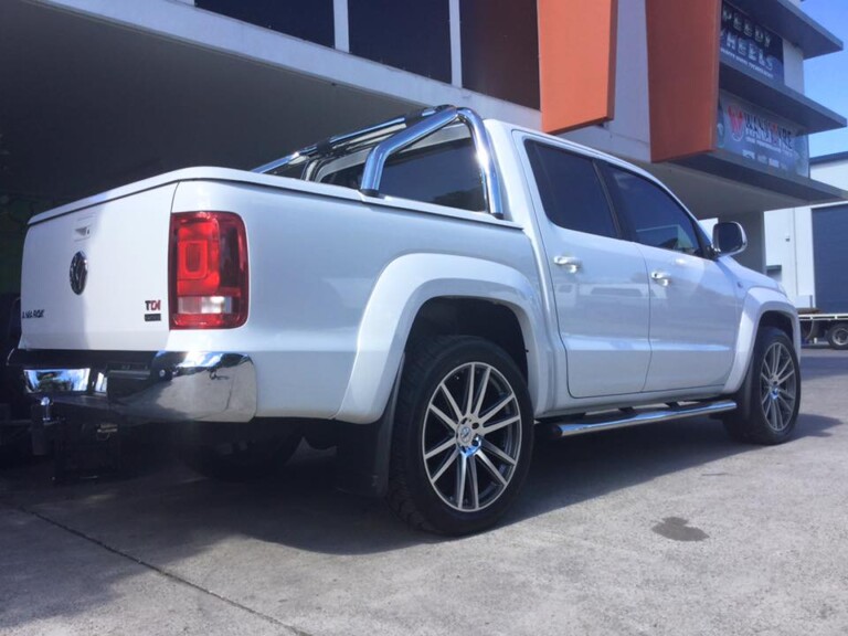 Volkswagen Amarok with 22-inch TSW alloy wheels and Nitto tyres