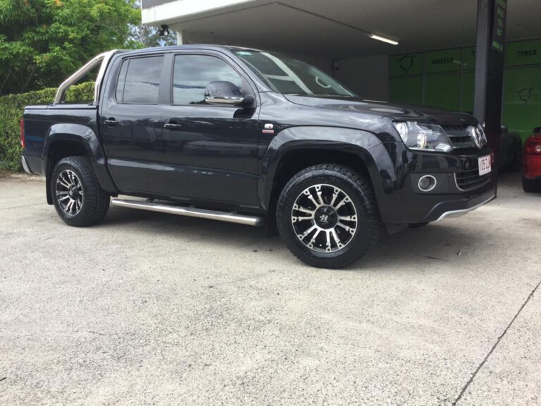 Volkswagen Amarok with 18-inch Hussla Ambush wheels and Nitto Terra Grappler tyres