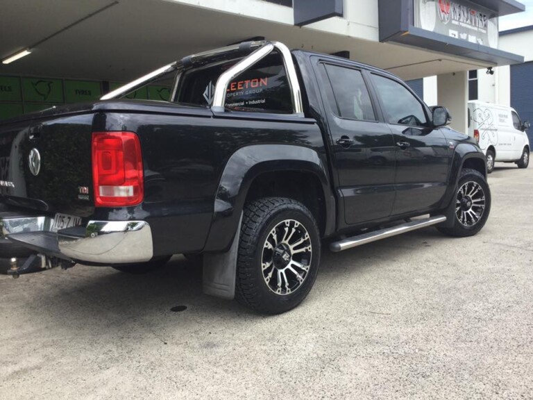 Volkswagen Amarok with 18-inch Hussla Ambush wheels and Nitto Terra Grappler tyres